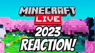 Minecraft LIVE 2023 REACTION! (1.21 Update Reveal, Mob Vote Winner & More)