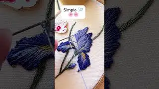 wow! Amazing hand embroidery tips #shorts #trending #viral #new #foryou #video #ytshorts