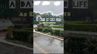 A day in our college☔️🌈|#delhiuniversity#collegelife#dayinmylife#minivlog#students
