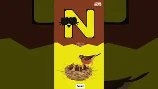 N for Nest  ABC Phonics Song  Kidpid toons Nursery Rhymes  Kids Songs
