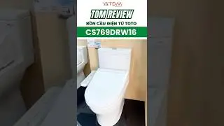 TDM.VN | Review of TOTO CS769DRW16 Washlet TCF23410AAA C2 electronic toilet with powerful and qui...