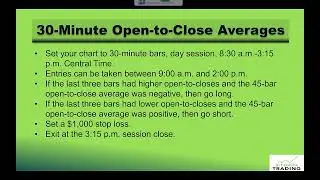The 30-Minute Open-to-Close Moving Average System