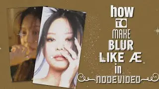 |how to make blur transition like Æ in android from nodevideo|#tutorial #nodevideo