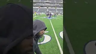 AT&T Stadium Tour: on the field