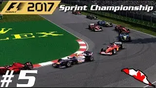 F1 2017: Classic Cars Sprint Championship (Reverse Grid Race) - Race 5 - Canada