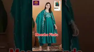 Meesho Party Wear Kurta Set 💃 | Budget Friendly & Stylish 💖 | #Shorts