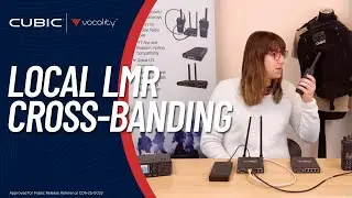 Vocality RoIP Local LMR Cross-Banding Demonstration