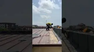 Hidden roof leakage treatment | building  in Ghana 🇬🇭👏👷🏻&zwj;♂️ contact us for hidden roof leakages