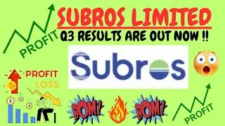 SUBROS LIMITED Q3 Results 2024 | Subros Share Latest News | Subros Stock News today | #subros