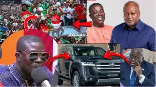 I rent a V8 with my own money to campaign for NDC, But i haven't received anything since in power