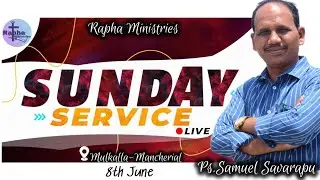 Pastor Samuel Savarapu's sunday  message