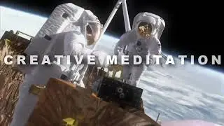*1HR+* CREATIVE MEDITATION IN SPACE! // Ambient Space Sounds For Relief.