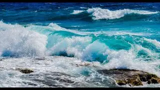 5 HOURS OCEAN WAVES SOUND 528HZ | MUSIC FOR RELAX, MEDITATE, READ, SLEEP, CONCENTRATE