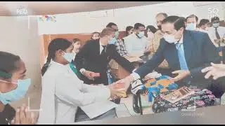 School Visit by, Mr and Mrs Varinder Aggarwal ( Session Judge Barnala)