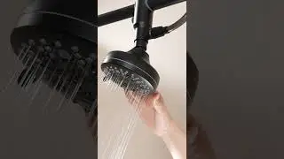 Tandem Shower | Adjustable 25'' for the Perfect Fit