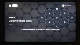 SONY BRAVIA &ndash; Google TV Ana Ekranından Reklamları Kaldırma (Sadece Uygulamalar Modu)