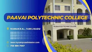 Paavai Polytechnic College - Pachal | Polytechnic Colleges in Tamilnadu | mycampusadmission.com