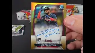 2023 Bowman Jumbo Baseball 4 Box Half Case Break #1