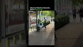 Chinese Man Fooled by Robot Prank  😂 | Unitree Robot Viral Clip