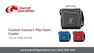 Custom Koozie&reg; Flip Open Cooler