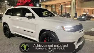 REVEAL OF MY DREAM VEHICLE! 2018 GRAND CHEROKEE SRT