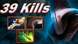 Juggernaut 39 Kills Insane Attack Speed + Divine Rapier Rampage Dota 2