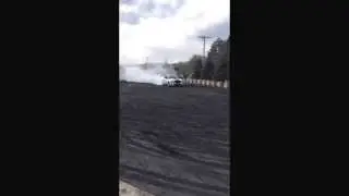 Shelby gt500 Super Snake burnout