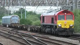 Morning Hour at Crewe Station Freight/ Passenger/ Steam Trains 18th June 2025 WCML