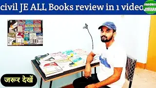 Civil junior engineer Best books .... for #SSCJE, #UPPCL, #THDC, #DFCCIL & other states je