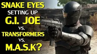 Snake Eyes is a G.I. Joe Reboot, Transformers and M.A.S.K. crossovers in the works