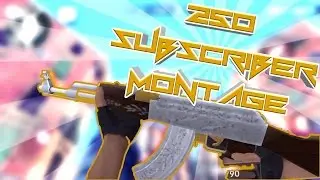 250 Subscriber Montage We Made It (THANK YOU GUYS)