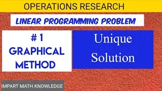 Graphical Method in LPP/OPERATIONS RESEARCH | Lec#5 |  Maximization problem//BCom//BBA//MBA//MCA