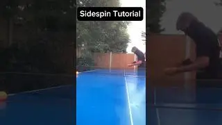 Sidespin Serve Tutorial #trending #viral #entertainment #challenge #tutorial #tabletennis #pingpong