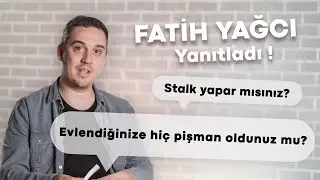 “EVLENMEK HAYATIMIN EN BÜYÜK RİSKİYDİ” / Fatih Yağcı’ya Sorulmayanları Sorduk!