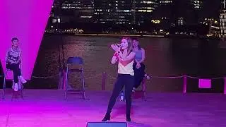 Michelle Ler performance at Esplanade outdoor theatre #esplanadesg #musical