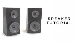 How to Build LEGO SPEAKERS!