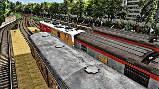 ST–BDTS Intercity Express Shunting at Surat  Indian Railways