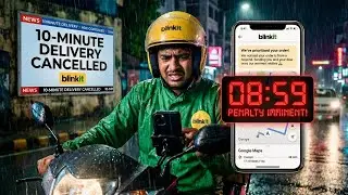 ЛОЖЬ ли Blinkit о 10-минутной доставке? | Разоблачение Blinkit | Проблема с 10-минутной доставкой