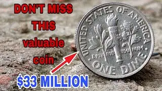 TOP 3 MOST VALUABLE U.S.A THE ROOSEVELT ONE DIME COIN 1992 p and 1998 p THATS A REALLY FORTUNE? 