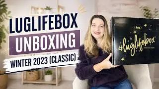 LUGLIFE BOX UNBOXING - WINTER 2023 EDITION (Classic Box) | Join me for the unboxing | #luglifebox