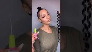 BRAIDLESS CROCHET TUTORIAL | #4chair #protectivestyles #crochetbraids #hairstyle #curlyhair