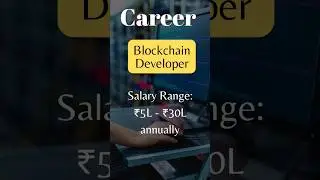 Career Opportunities | Blockchain Developer | Career | Salary | Skills|Education
