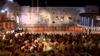 Hatikvah (national anthem of Israel) at the Kotel