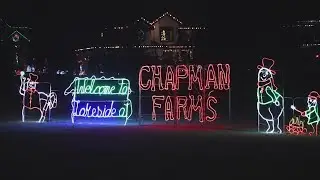 Famed Blue Springs animated light displays recreated in Chapman Farms