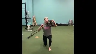 Stronger Core and Glutes with Ultimate Sandbag Lunge Complex