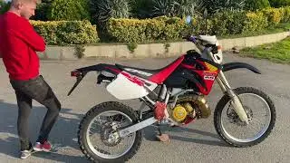 Honda crm250AR (engin gold)