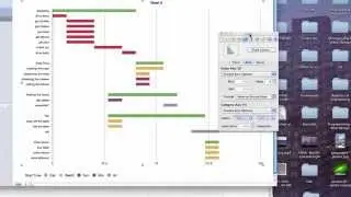 Create a Gantt Chart in Numbers '09