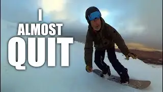 Learning to Snowboard is a Nightmare!!