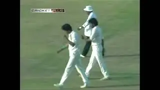Wasim Akram Hattrick vs West Indies  Simmons Marshall Ambrose all bowled