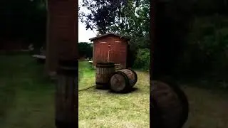 big explosion, dad said boom